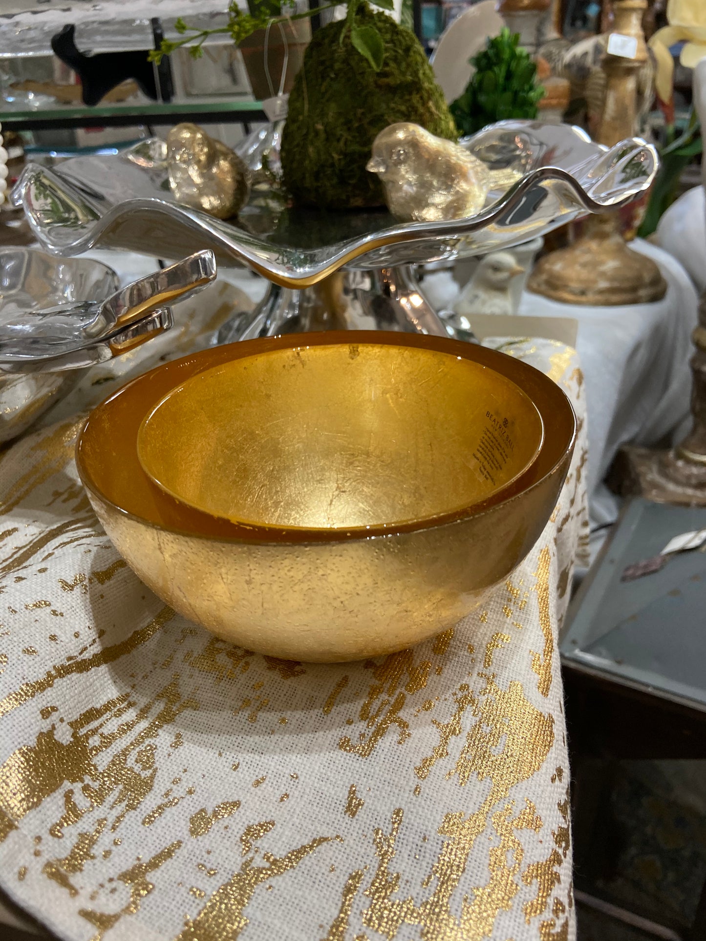 Beatriz Ball Gold Bowls Set of 2