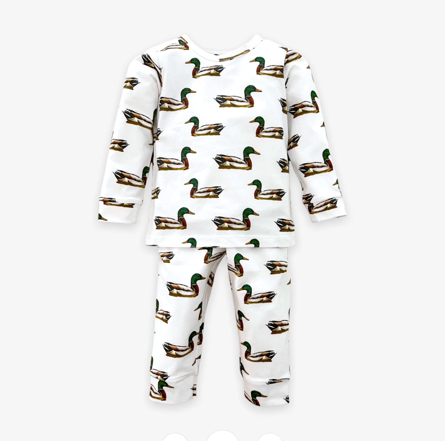 Velvet Fawn Ducks In A Row Two Piece Jammie Set