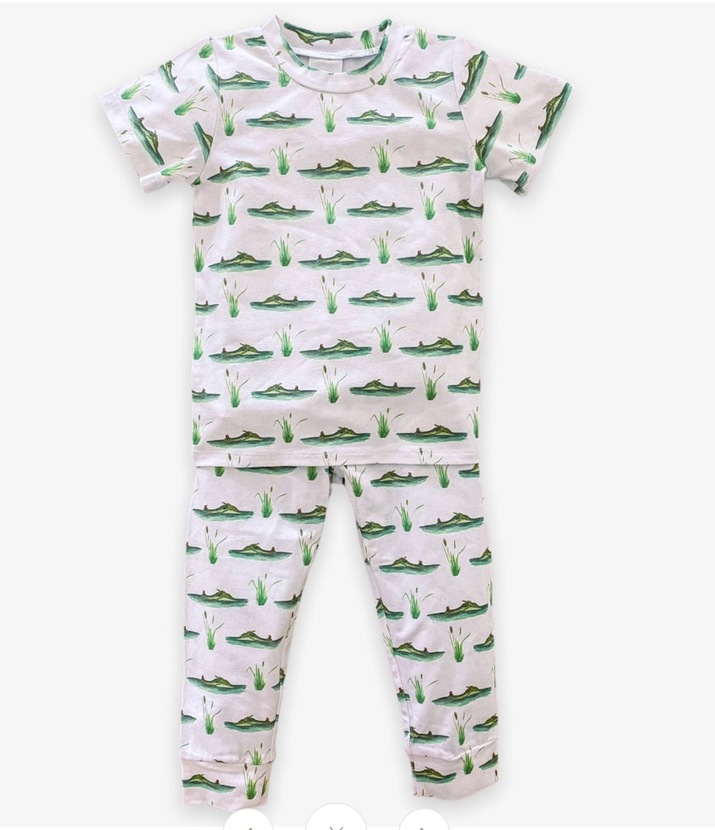 Velvet Fawn/Lil Lagniappe See You Later Alligator Two Piece Pajamas