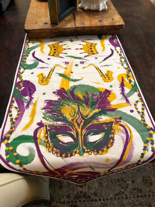 Mardi Gras Table Runner