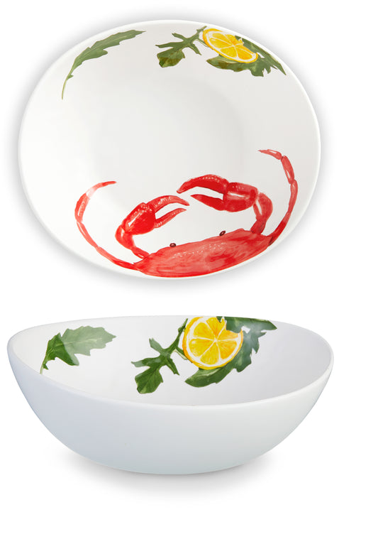Seafood Collection- Crab Bowls Set of 2