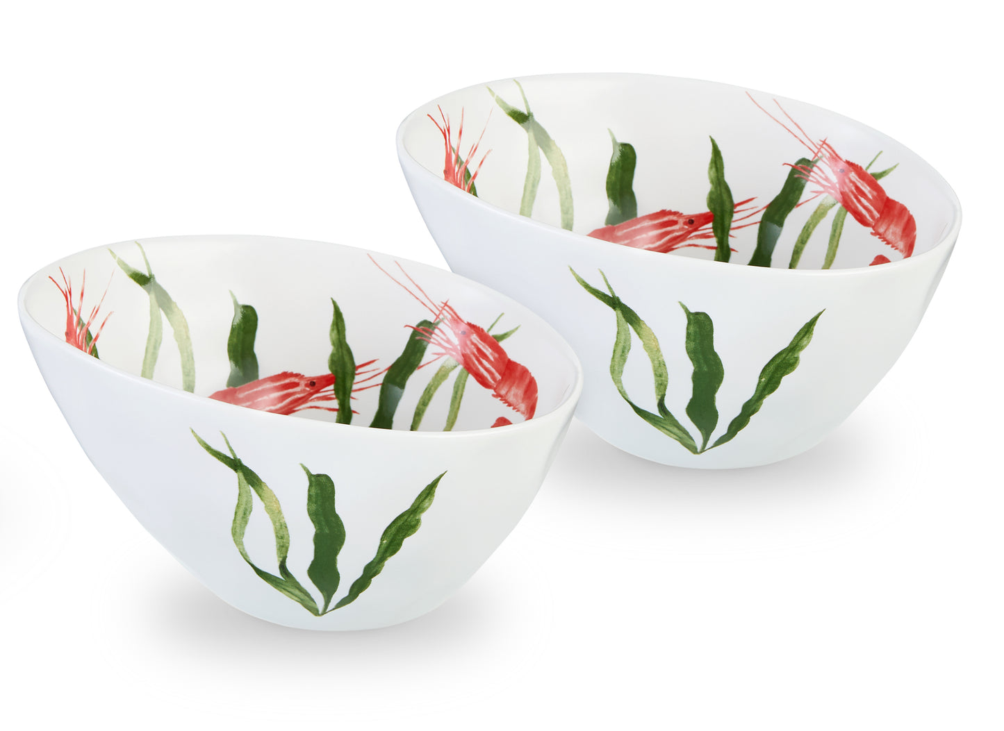 Seafood Collection- Shrimp Bowls Set of 2